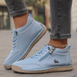 Danielle | Women Spring Zip Up Walking Sneakers