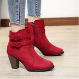 Kimberly | Women’s Chic Zip-Up Ankle Boots
