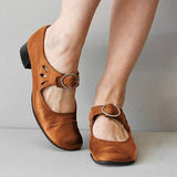 Anna | Women Spring Buckle Strap Shoes