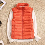 Rose | Women’s Lightweight Zip Front Puffer Vest