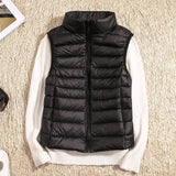 Rose | Women’s Lightweight Zip Front Puffer Vest