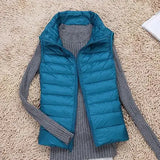 Rose | Women’s Lightweight Zip Front Puffer Vest