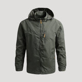 Michael | Men’s Spring Hooded Outdoor Zip Jacket