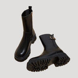 Alice  | Women’s Spring Chunky Mid-Calf Boots