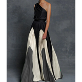 Bella | Women’s Artistic One Shoulder Long Dress
