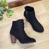 Kimberly | Women’s Chic Zip-Up Ankle Boots