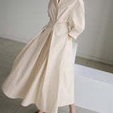 Zara  | Women’s Belted Shirt Maxi Dress