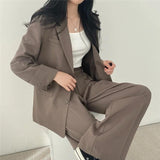 Hailey | Women’s Tailored Suit Set with Long Blazer