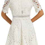 Willow | Women’s Chic Lace Midi Dress