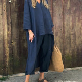 Florence | Women’s Relaxed Long Tunic and Pant Set