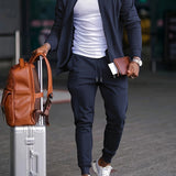 Evan | Men’s Casual Travel Tracksuit with Zipper Jacket