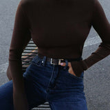 Maisie | Women’s Spring Comfortable Mock Neck Top