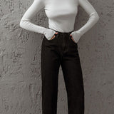 Maisie | Women’s Spring Comfortable Mock Neck Top