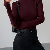 Lucy | Women’s Spring Stylish Ribbed Turtleneck Sweater
