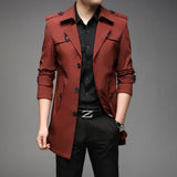 Richard | Men’s Single Breasted Lightweight Trench Coat