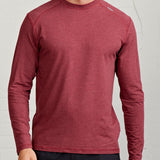 Carrollton Long Sleeve Gym Top for Men | Moisture-Wicking Activewear T-Shirt in Black, Navy, Grey