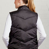 Chic Power Puffer Vest for Women in Recycled Nylon | Stylish Layering Gilet
