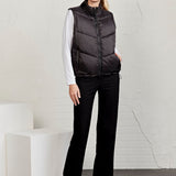 Chic Power Puffer Vest for Women in Recycled Nylon | Stylish Layering Gilet