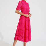 Willow | Women’s Chic Lace Midi Dress