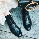 Sophia | Women’s Lace-Up Leather Ankle Boots