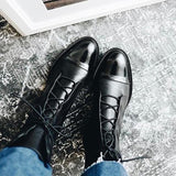 Sophia | Women’s Lace-Up Leather Ankle Boots