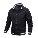 Brian | Casual Zipper Lightweight Bomber Jacket For Men