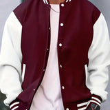 Timothy | Men’s Retro Letterman Style Varsity Jacket