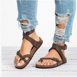 Hannah | Women’s Spring Casual Flat Strap Sandals