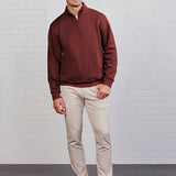 Legacy Heavyweight 1/4 Zip Fleece Jacket for Men | Soft Bamboo & Cotton Blend