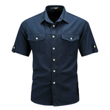 Damien | Men’s Spring Utility Pocket Shirt