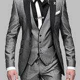 Donald | Men Luxury Three Piece Wedding Suit Set