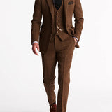 Clark | Men’s Spring Three-Piece Tweed Tuxedo Suit