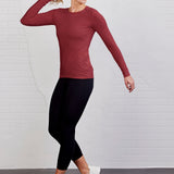NOLA Women's Long Sleeve Gym Top | Moisture-Wicking Activewear for Workouts & Casual Wear