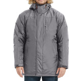 North Woods Heavyweight Snorkel Parka Jacket for Men and Women - Wind and Water Resistant with Faux Fur Trim