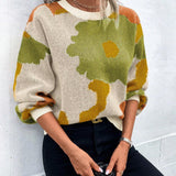 Sydney | Women's Floral Print Pullover Sweater