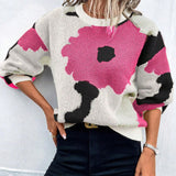 Sydney | Women's Floral Print Pullover Sweater