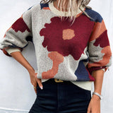 Sydney | Women's Floral Print Pullover Sweater