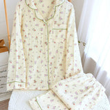 Hazel | Women’s Long Sleeve Floral Pajama Set