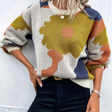 Sydney | Women's Floral Print Pullover Sweater