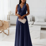 Gabrielle | Women Wedding Guest Wrap Maxi Dress
