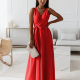 Gabrielle | Women Wedding Guest Wrap Maxi Dress
