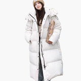Patricia | Women’s Long Hooded Quilted Puffer Coat