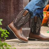 Martin | Western Style Leather Cowboy Boots for Men