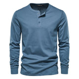 Christopher | Stylish Men’s Long-Sleeve Henley Shirt