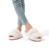 Daisy | Women’s Cozy Faux Fur Slide Slippers