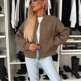 Elizabeth | quilted stylish bomber jacket