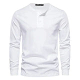 Christopher | Stylish Men’s Long-Sleeve Henley Shirt