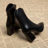 Eleanor | Women’s Spring Pointed Heel Ankle Boots