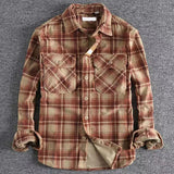 Evan | Men’s Casual Plaid Flannel Shirt