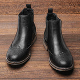 Nathan | Men's Classic Chelsea Boots with Durable Sole